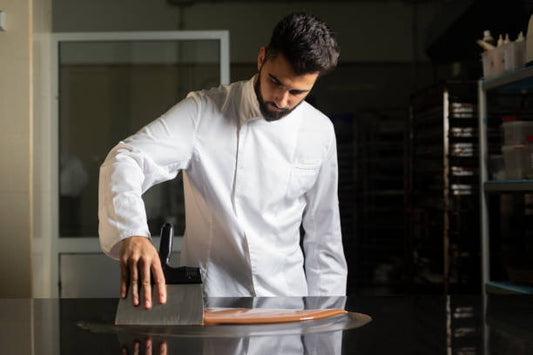 Tablage pour tempérage du chocolat