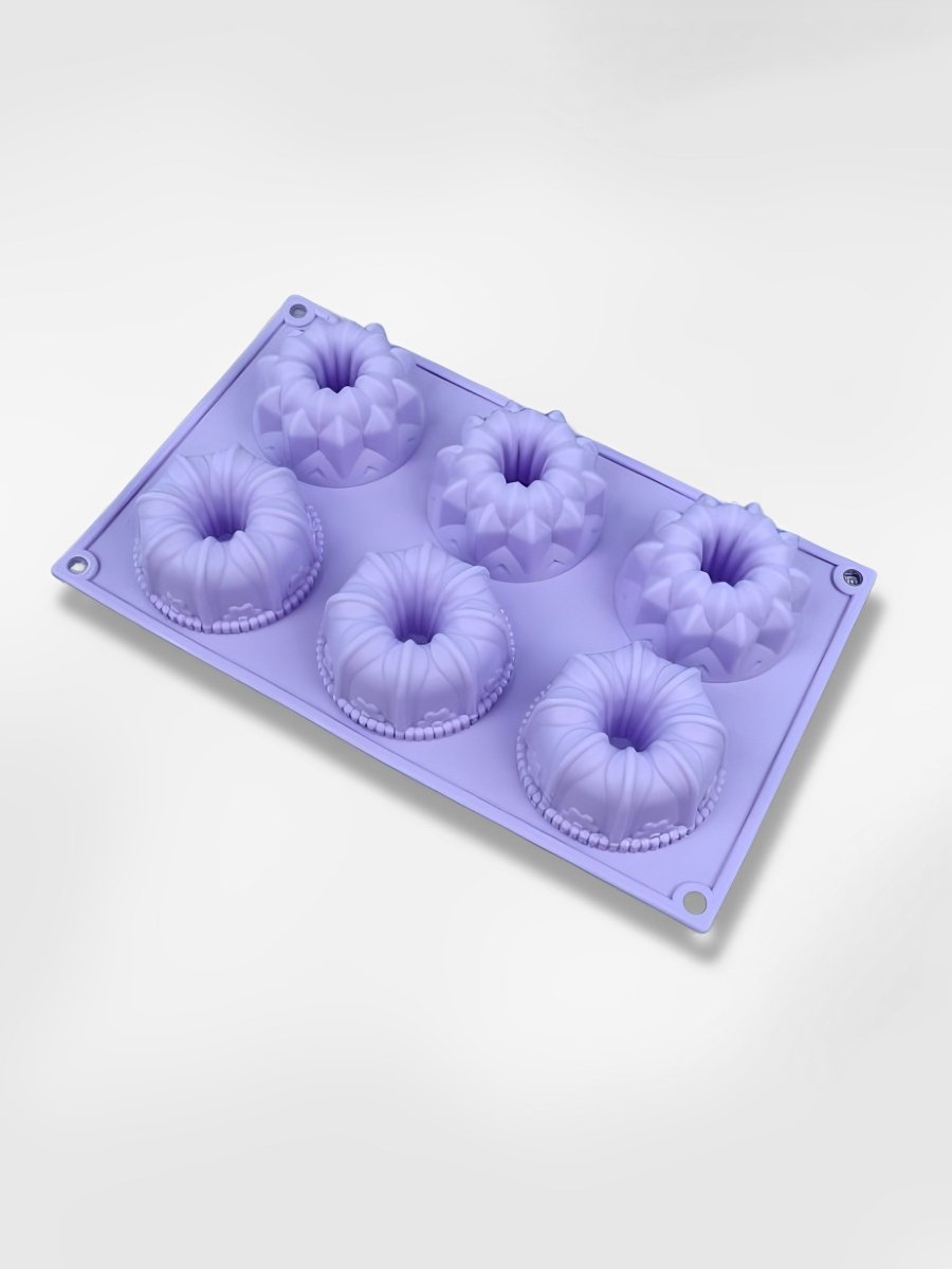 Moule à savarin individuel en silicone Lys