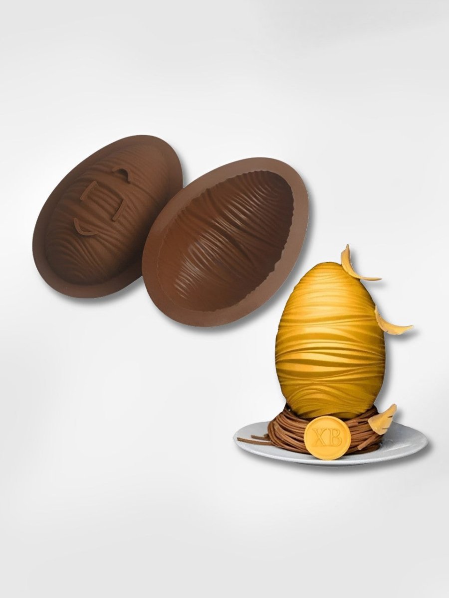 Moule à oeuf en chocolat en silicone  L’Oeuf Cacaoté