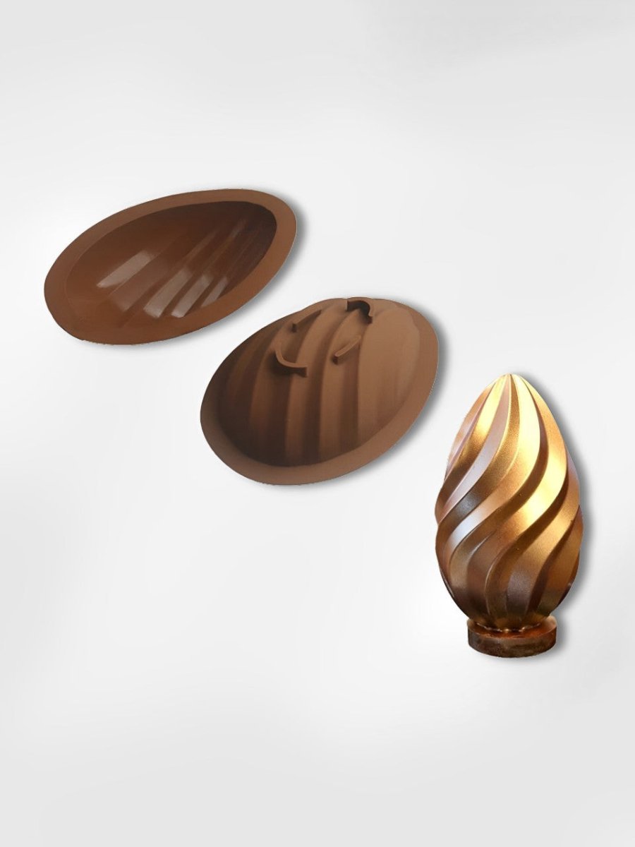 Moule à oeuf en chocolat en silicone  Oeuf Magique