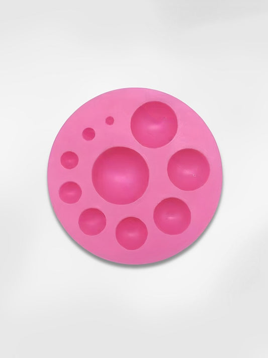 Moule à demi sphère en silicone  Demi-Sphère Créative