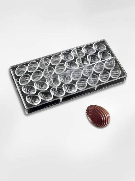 Moule à oeuf en chocolat en polycarbonate  L'Œuf Merveille