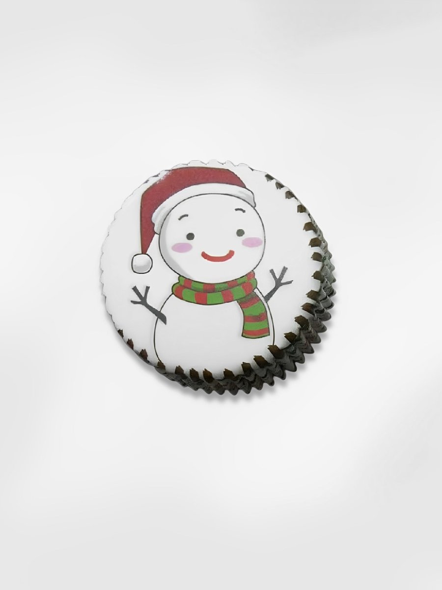 Moule à cupcake  Snowman White (x50)