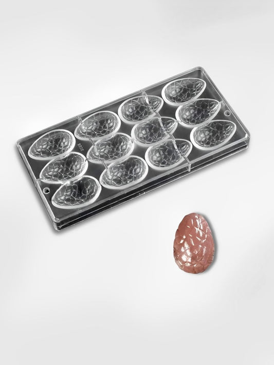 Moule à oeuf en chocolat en polycarbonate  Tendresse en Chocolat