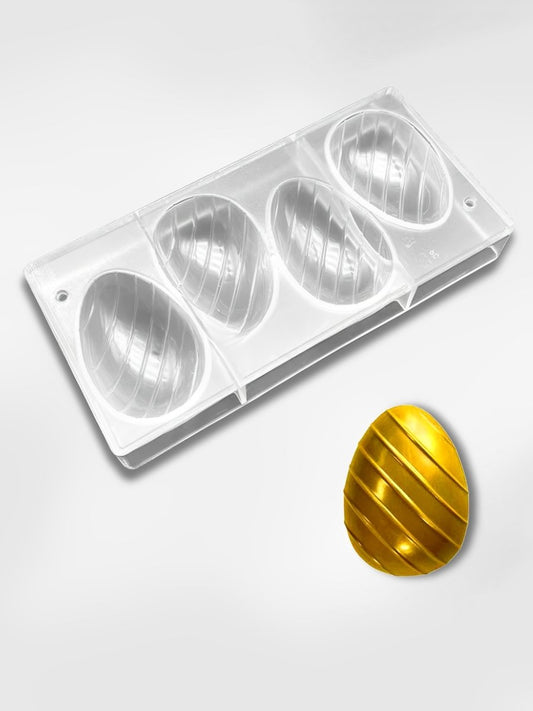 Moule à oeuf en chocolat en polycarbonate  Finesse en Coque