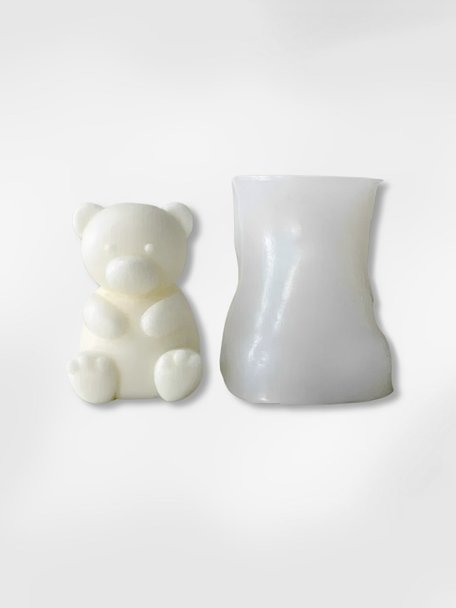 Moule ourson en silicone  Glacé