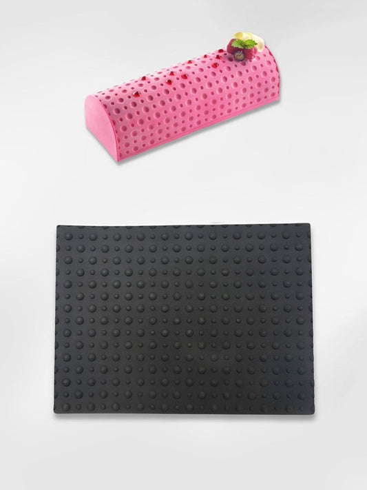 Tapis pour moule à bûche de noël  Perforated Delight