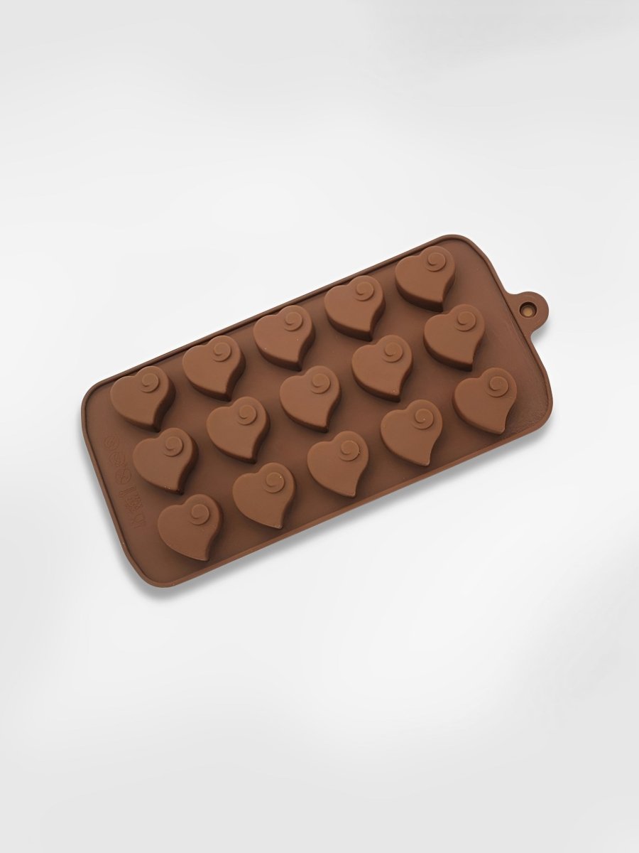 Moule à chocolats coeur en silicone  Coeurs Envoûtants