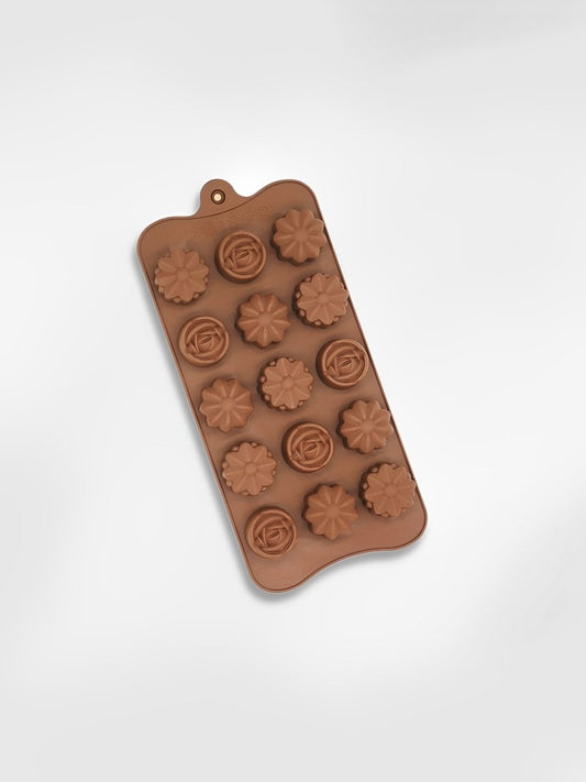 Moule à chocolats en silicone  Flowers