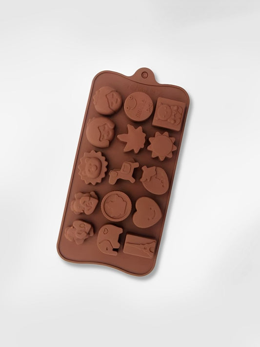 Moule à chocolats en silicone  Délices Ludiques