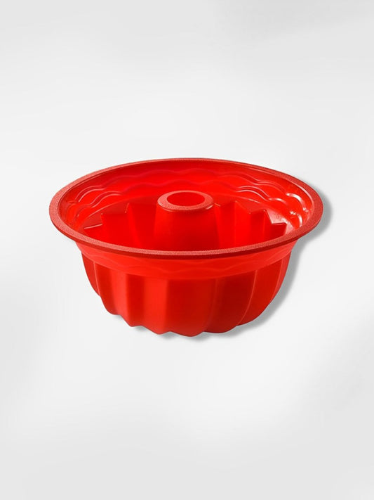 Moule à savarin en silicone Red Spiral