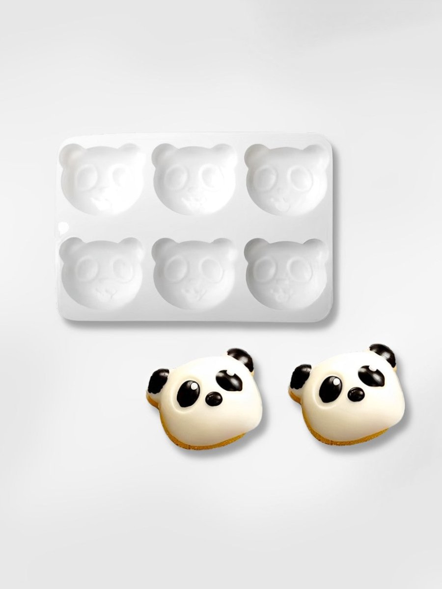 Moule ourson en silicone  Panda