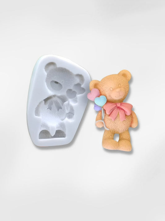 Moule ourson en silicone  Tendre